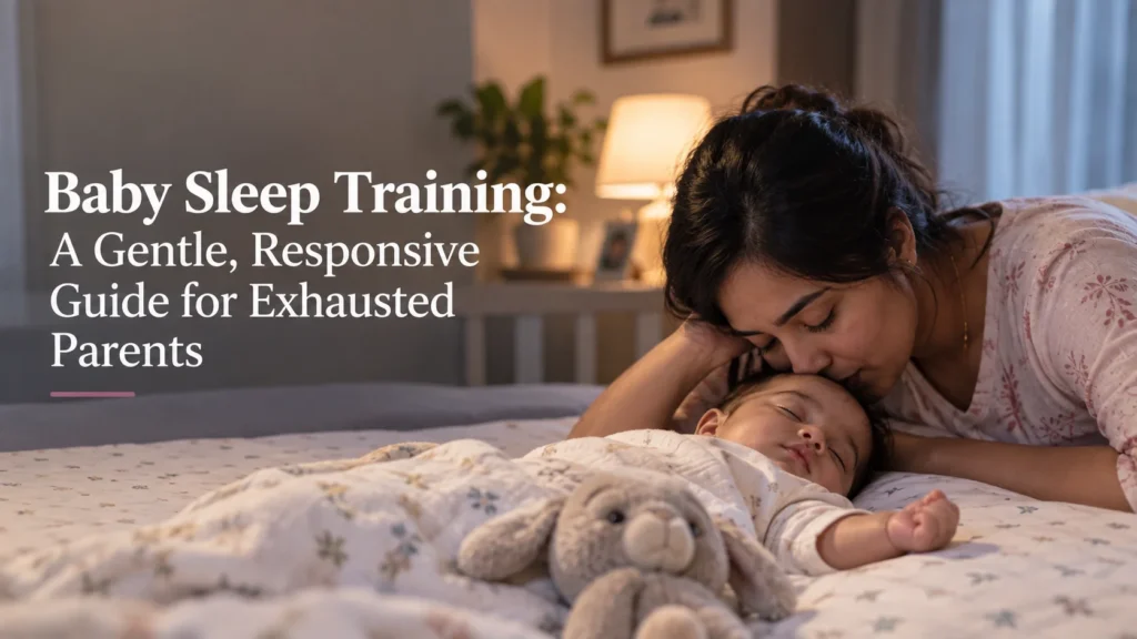 Baby sleep training gentle responsive guide for exhausted parents