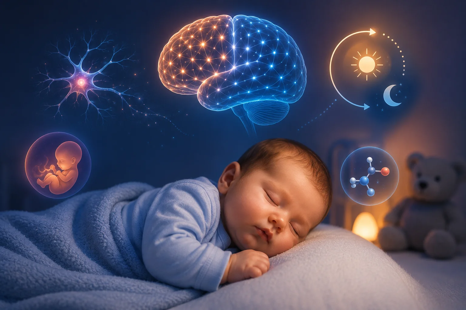 The Science Behind Baby Sleep illustration